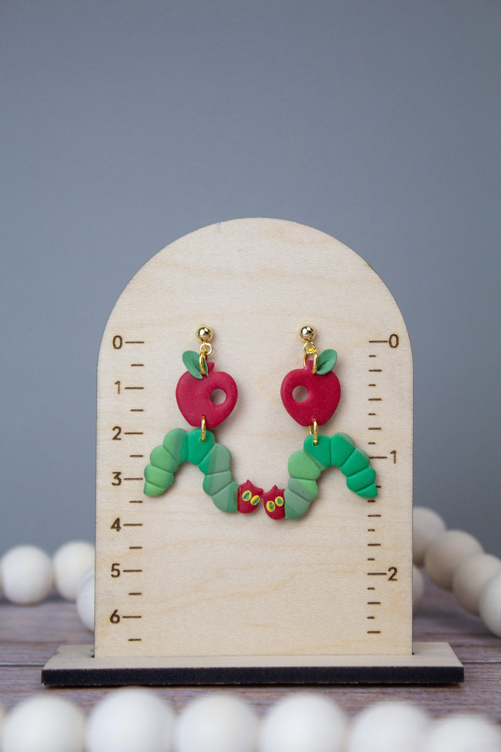 Very Hungry Caterpillar Earrings