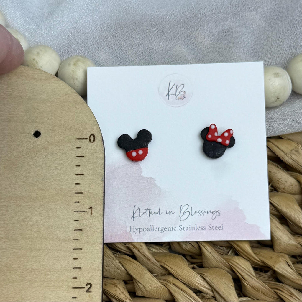 Male and Female Mouse Head Dangles